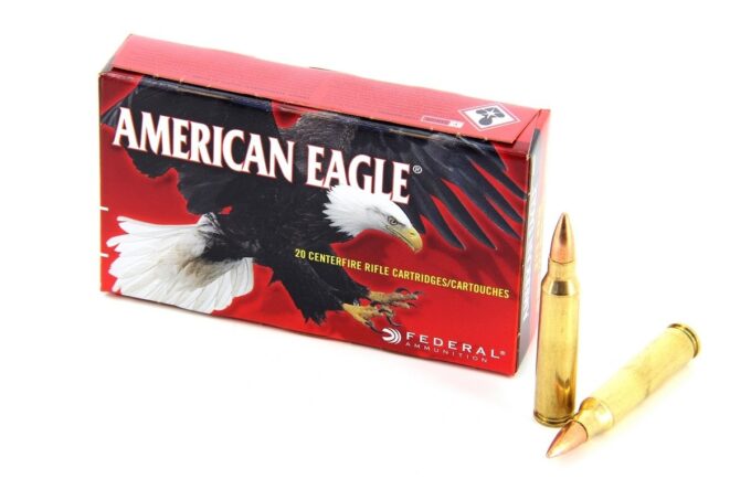 .223 Rem FMJ Boat-tail 3.56g / 55grs