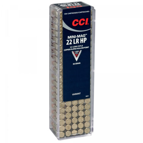 .22LR Mini Mag Varmint HP 2.33g / 36grs