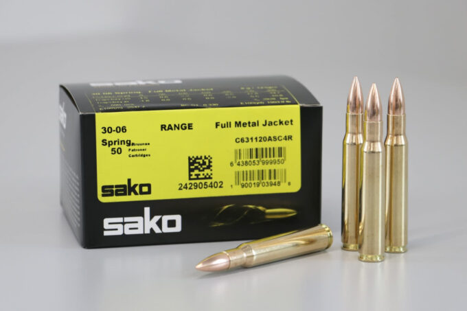 .30-06 FMJ Range 8g / 123grs