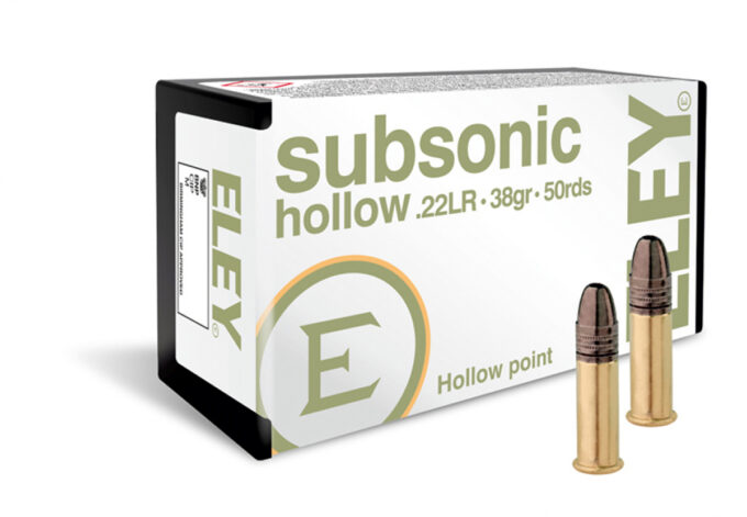 .22LR Subsonic Hollow Point 2.46g / 38grs
