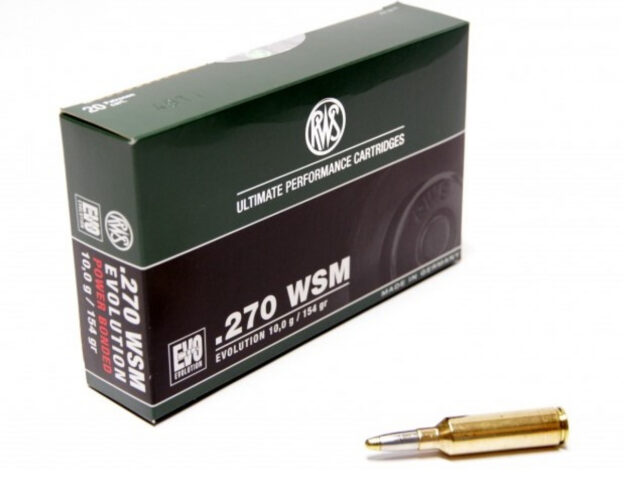 .270 WSM EVO  10g / 154grs
