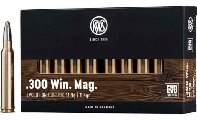 .300 Win EVO 11.9g / 184grs