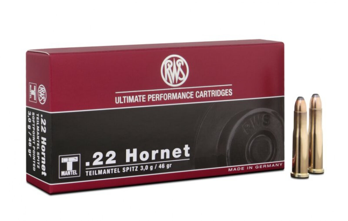 .22 hornet TMS 3g / 46grs