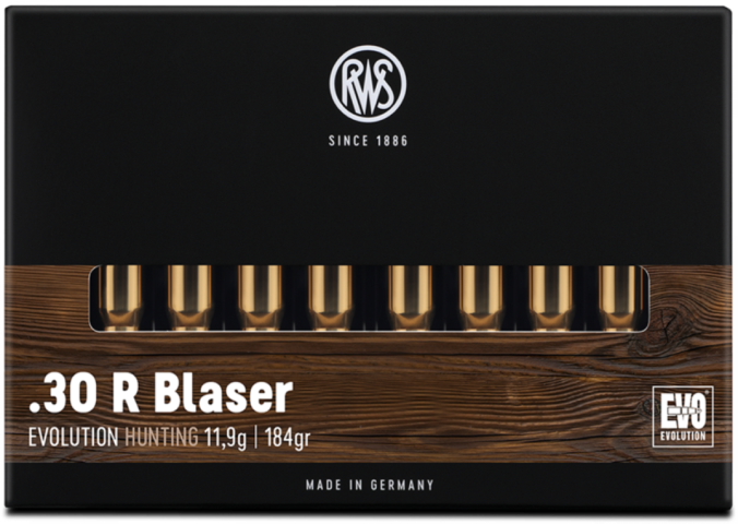 .30R Blaser EVO 11.9g / 184grs