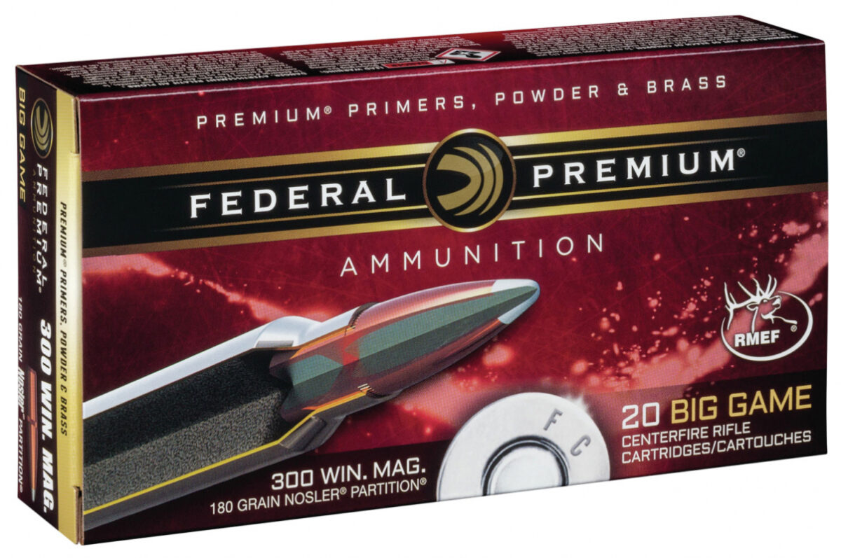 .300 Win Mag Nosler Partition 11.6g / 180grs