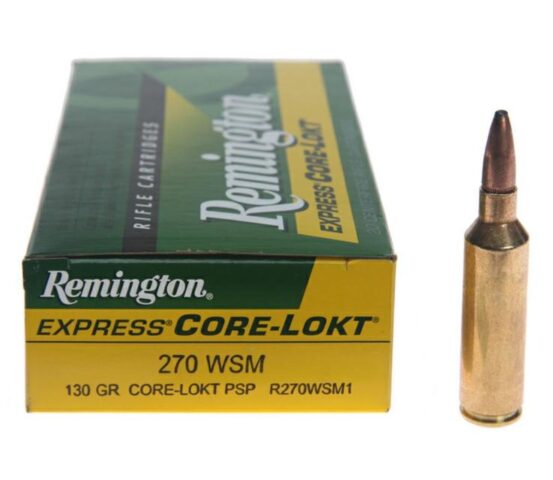 .270 WSM PSP CoreLokt 8.42g / 130grs