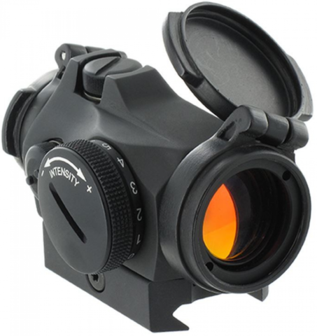 Micro H-2, without IR level,  2MOA, with Picatinny Mount
