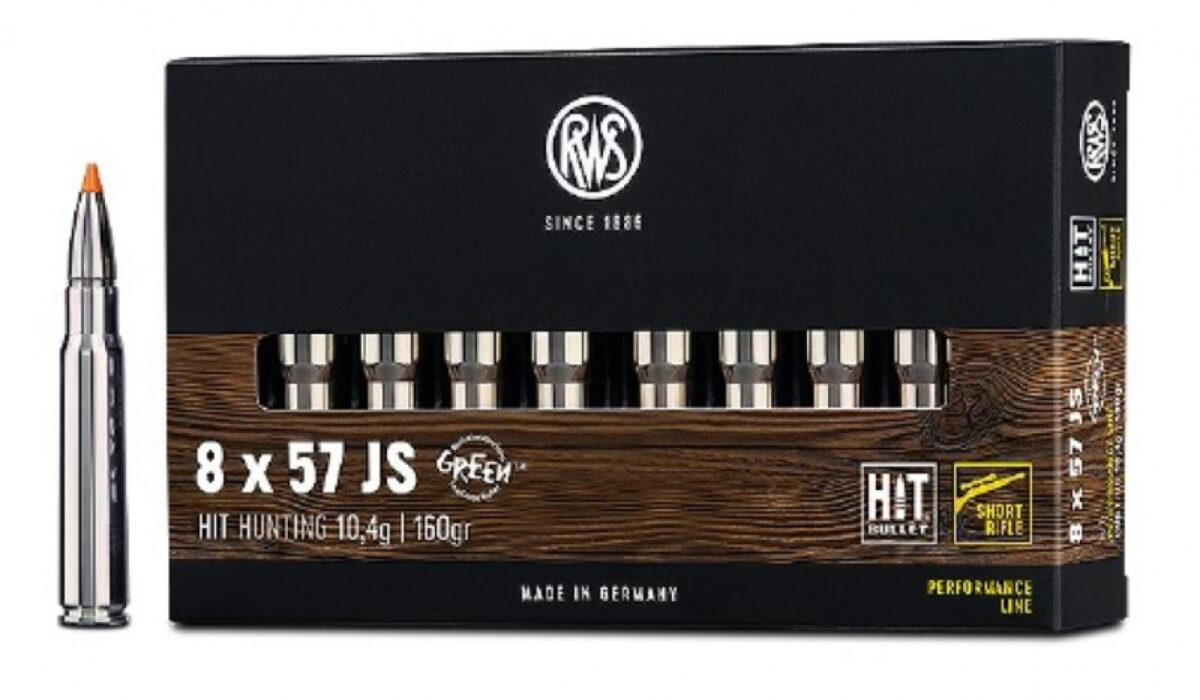 8x57 JS Short Rifle HIT 10.4g / 160grs