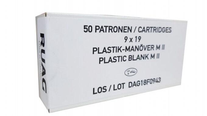 Blank 9x19  SINOXID