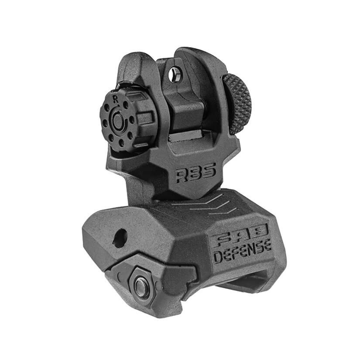 RBS Rear Back Up Sight Adjustable BK