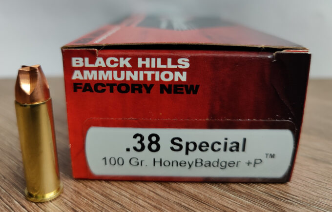.38 Spl + P Honey Badger 6.47g / 100grs