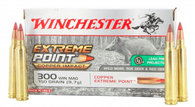 300 Win Mag Extr Point Lead Free 9.7g / 150grs