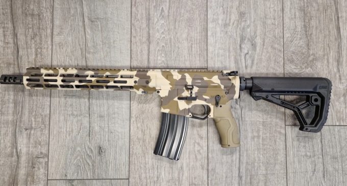 AR15 M5 Plus SWAT 12.5'' CF Desert Woodland Gen2