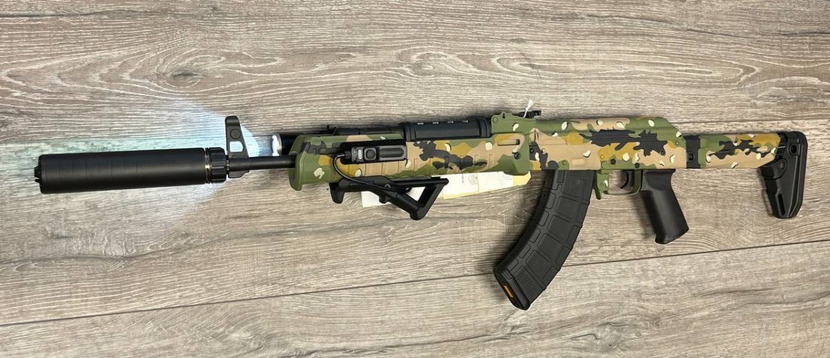 AKM 47 Soviet Chips
