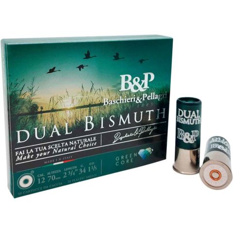 12/70 Dual Bismuth Green Core BJ N° 3+4 / 3.5+3.25 mm / 34 g