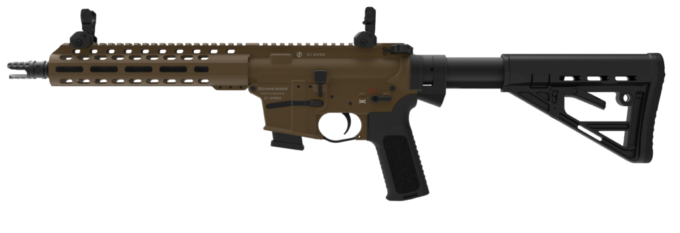 Ar15-9 S4F Bronze 10.5''
