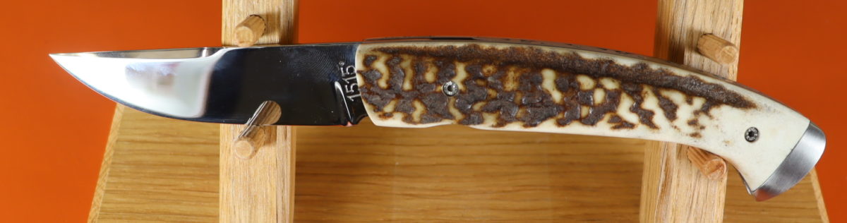 Couteau manche bois de cerf