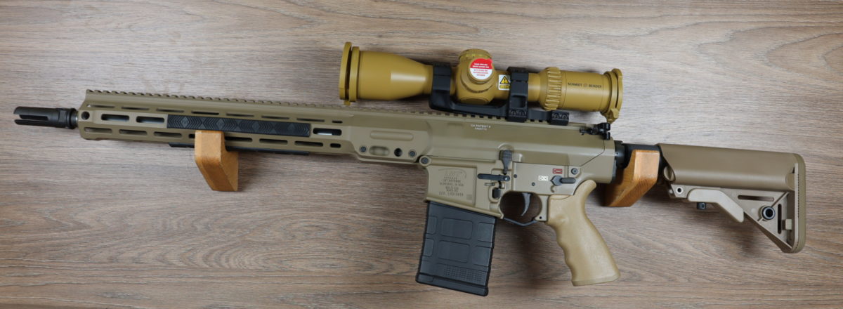 STGW 20 Swiss Sniper Reference +  Schmidt & Bender Lunette 5-20x50 PM II Ultra Short LPI P4FL 1cm cw DT27 + Montage