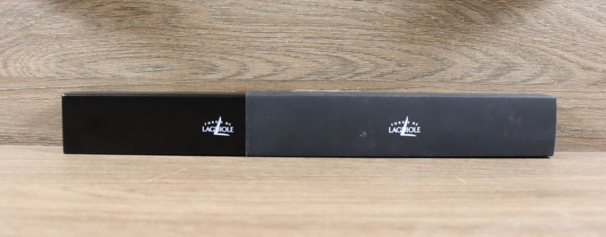 Couteau « protestant » avec la Croix Huguenote, exclusivité ANL. Ebène - double plat - 12cm