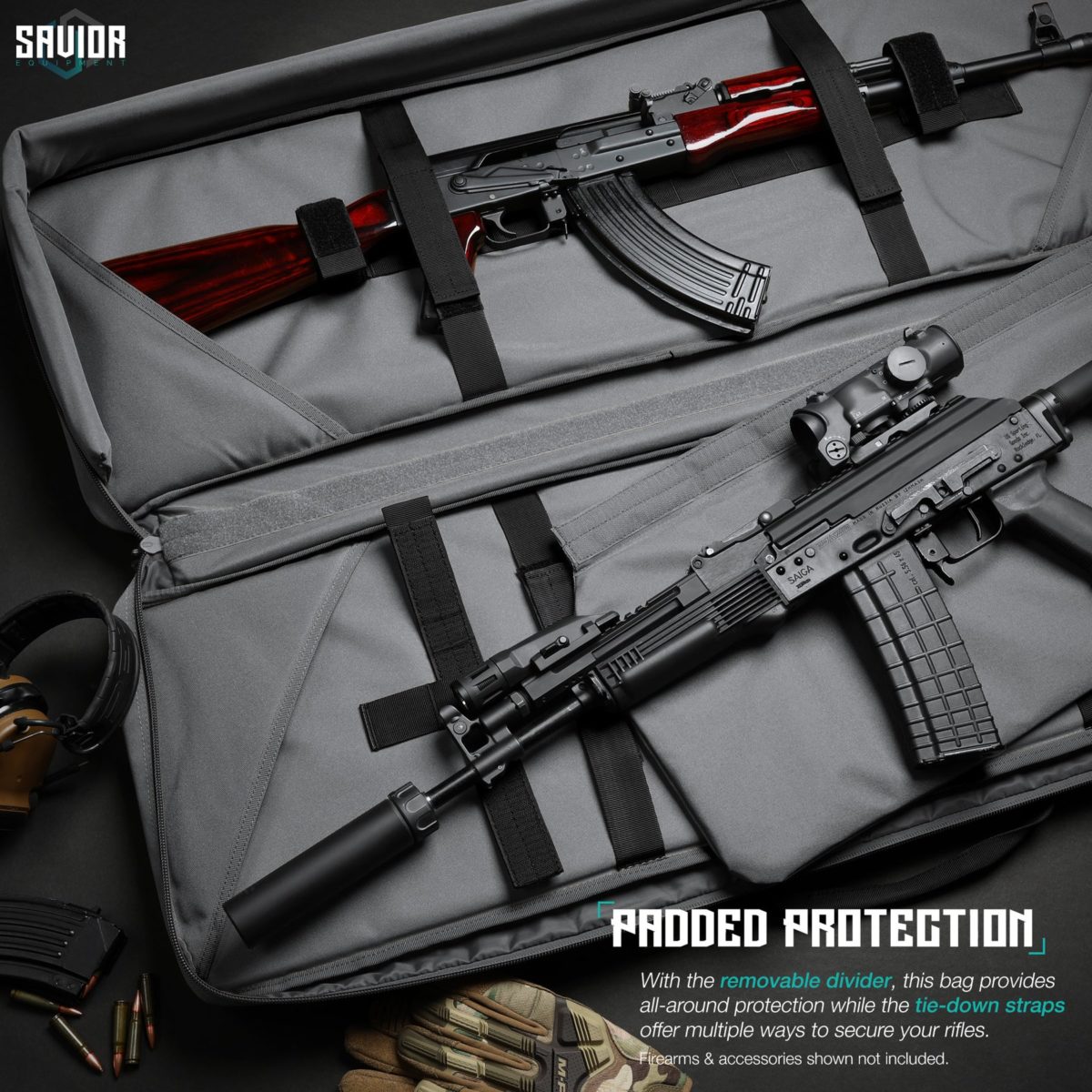 Specialist Double Rifle Case 36 Inch - Grey