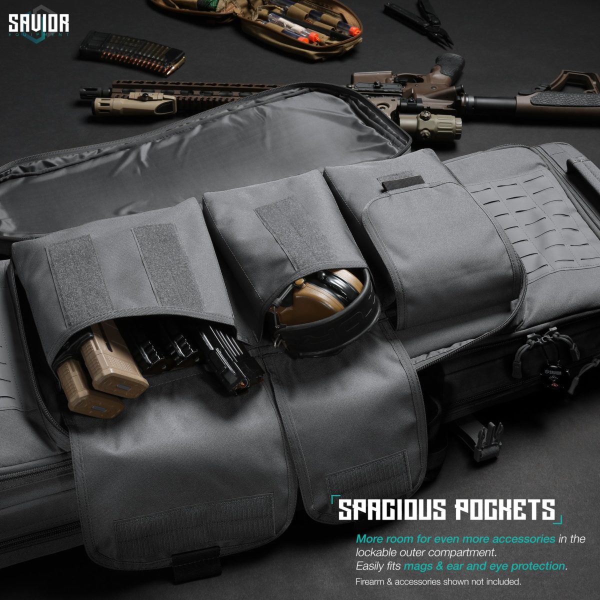 Specialist Double Rifle Case 36 Inch - Grey