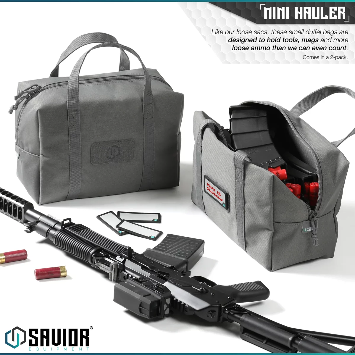 Hauler Duffle Bag - BLACK - FDE - WOODLAND - TIGER STRIPE