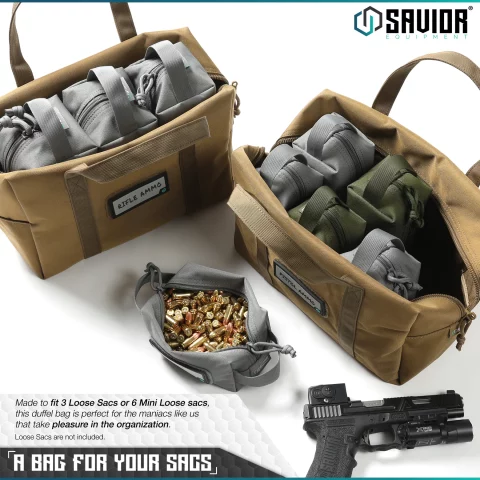 Hauler Duffle Bag - BLACK - FDE - WOODLAND - TIGER STRIPE
