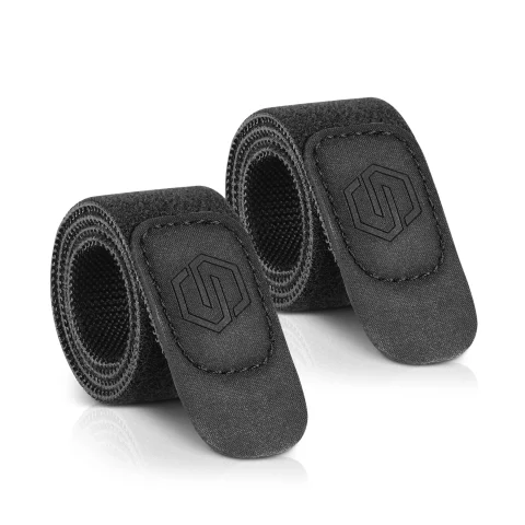 1 And 1.5 Inch Hook & Loop Strap 2 Pack - FDE - BLACK - OD GREEN