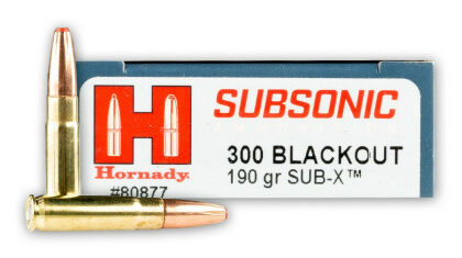 300 AAC Blackout Subsonic SUB-X 12.31 g / 190 grs