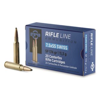 7.5x55 Swiss Soft Point 11.3 g / 174 grs