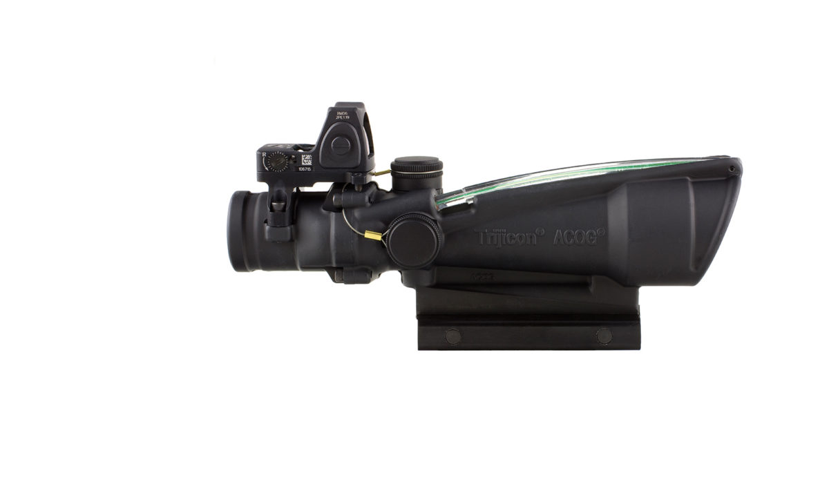 ACOG 3.5x35 Green LED .223 Chevron & Red Dot RMR 3.25 MOA type 2