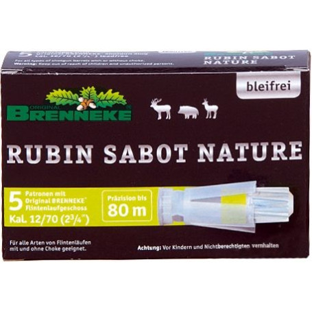 12/70 Rubin Sabot Nature 19 g / 293 grs
