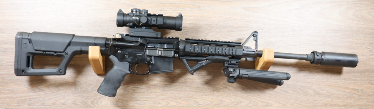 AR556 + Lunette + Silencieux(option)