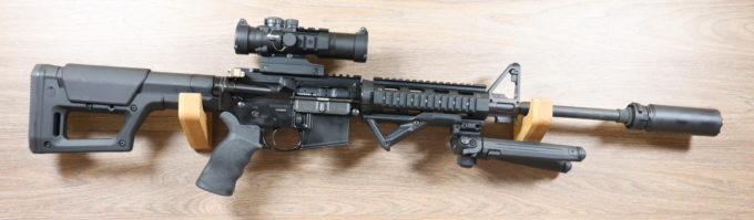AR556 + Lunette + Silencieux(option)