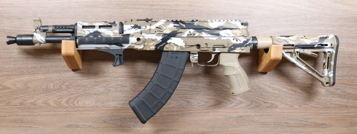 AKM 104s Custom Desert Snow