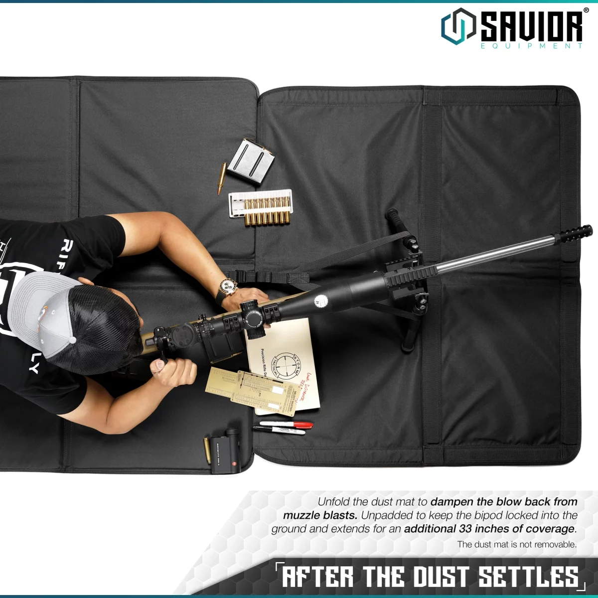 Matelas De Tir Savior Black
